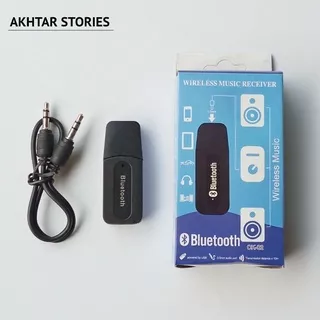 Bluetooth Receiver USB CK-02 With Aux Dongle / Bluetooth Hp Ke Speaker Aktif Atau Mobil