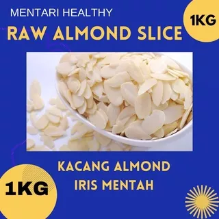 ALMOND SLICE 1KG / Almond Iris Mentah 1KG