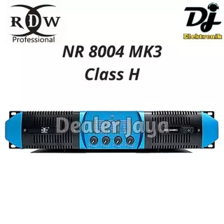 Power Amplifier RDW NR 8004 MK3 / NR 8004MK3 Class H - 4 channel
