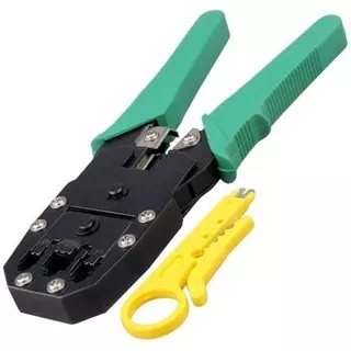 Tang Crimping Tool 3 Hole Tang Lan RJ45 RJ11 Tang Crimping Murah