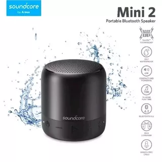 Anker Soundcore Mini 2 Portable Bluetooth Speaker - Hitam