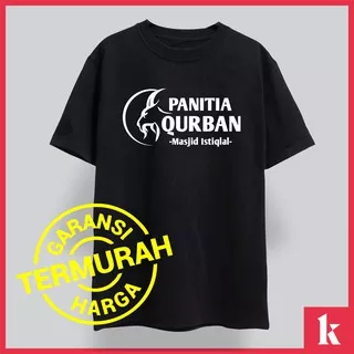 Baju / Kaos Panitia Qurban (combed 30s) Murah