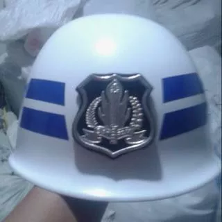 HELM SECURITY / HELM ALLSIZE LOGO SECURITY TIMBUL / PELINDUNG KEPALA / HELM LAPANGAN SATPAM