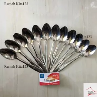 Sendok Makan Tebal / Sendok Stainless Tebal No.878 12 PCS