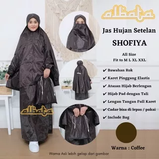 Ready Jumbo Jas hujan /mantel gamis/jubah akhwat muslimah wanita syar`i Grosir jas hujan muslim