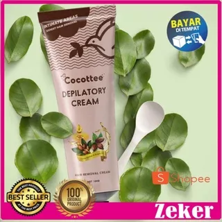 COCOTTEE Depilatory Cream, Penghilang Bulu Ketiak - Perontok Bulu Permanen (Cocotte)