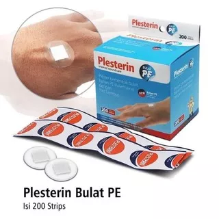 Plesterin Bulat Soft T transparan waterproof onemed eceran untuk jerawat/kutil/luka