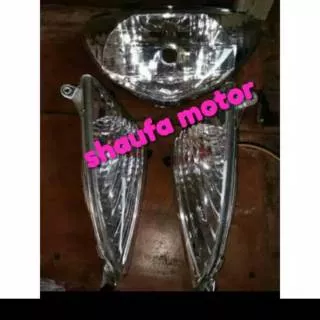 Reflektor lampu depan plus sein/sen mio sporty old