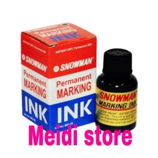 Tinta spidol permanent / Tinta marker/ Isi spidol / Refill spidol / Tinta / Hitam/ Biru/Red