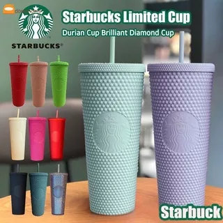 Botol Air Starbucks Tumbler Cangkir Jerami Dapat Digunakan Kembali Starbucks Studded Durian Cangkir Kopi Cangkir Minum Starbucks Tumbler starbucks cup starbucks mug domyhome