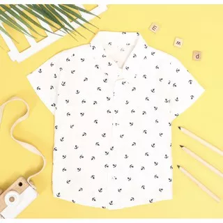 Little Whimsea Summer Wear - Little Anchor Shirt