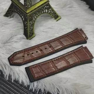 tali kulit hublot senna corak warna banyak pilihan strap hubblot senna..