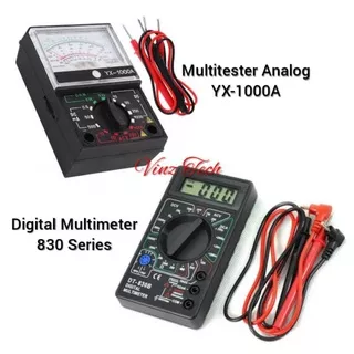 Multitester Analog YX-1000A Multimeter Digital 830 Series