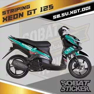 STRIPING XEON GT 125 - STICKER STRIPING VARIASI LIST YAMAHA XEON GT 125  001