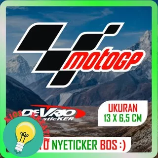 Murah Stiker Logo Moto GP Motogp (Cutting Sticker) Panjang 15 cm