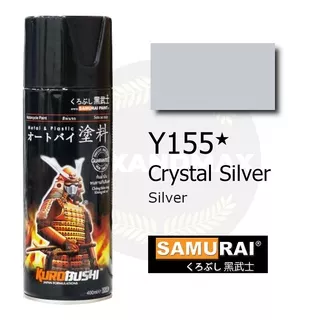 Samurai Paint Crystal Silver Y155  400 ml - Cat Semprot