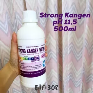 Strong Kangen pH 11,5 500ml Refill kangen water Mist Spray Cuci Buah Bebas Pestisida Kimia Sehat