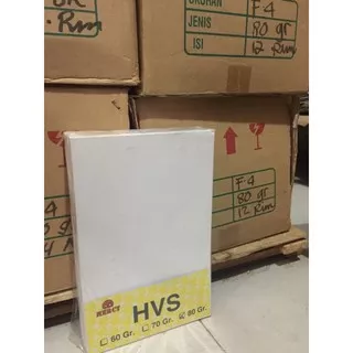 Kertas HVS A4-80 Gr HVS F4-80 Gr