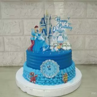 Cinderella cake / kue ulang tahun / birthday cake / bolu enak bandung