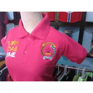 Kaos Polo Bhayangkari Turn Back Crime Full Bordir