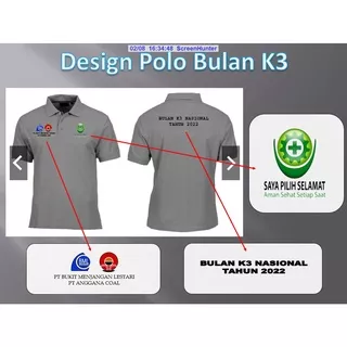 Polo Shirt Bordir / Seragam Kantor / Seragam Bordir / Seragam bordir / seragam karyawan KOMBINASI