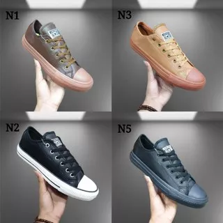 Sepatu Converse/All Star Pendek Kulit Terlaris/Terbaru