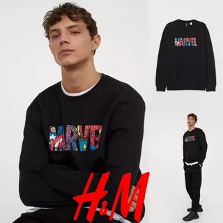 H&M ORIGINAL HNM SALE SWEATER H&M WANITA CREWNECK H&M ORIGINAL WANITA SWEATER HNM H&M PRIA MARVEL