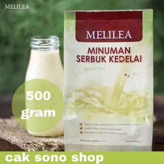 susu kedelai bubuk melilea organic soya drink 500 gram original