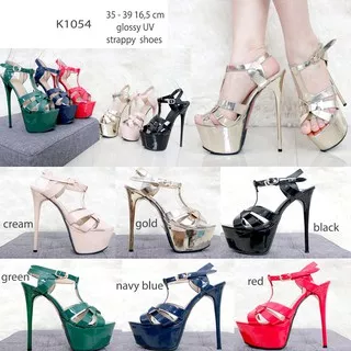 Sepatu High Heels YSL Tali Fashion Import Premium K1054