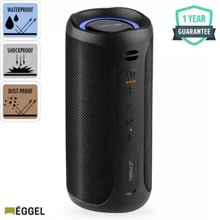 Eggel Terra 3 Plus + Waterproof Bluetooth Speaker with RGB Lights