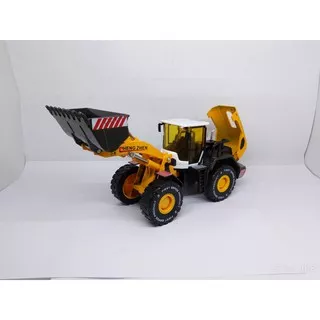 Diecast Alat berat HD Front Loader - Miniatur Wheel Loader