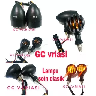 LAMPU SEIN CLASIK/LAMPU KLASIK SEIN MOTOR/LAMPU SEIN KLASIK UNIVERSAL UNTUK SEMUA MOTOR BISA