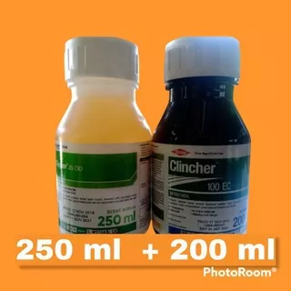 Clipper Clincher 250 ml + 200 ml paket herbisida Novlect topshot loyant nomine tabas