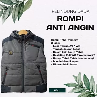 Rompi TAC Rompi Premium Rompi Abu Rompi Outdoor Rompi Keren Rompi Vest Rompi Anti Angin Rompi Motor Rompi Gunung Rompi Sepeda Rompi Hoodie Rompi Non Hoodie Rompi Kupluk Rompi Kerja Rompi Lapangan