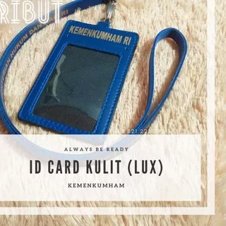 ID Card Kulit KEMENKUMHAM / Tempat ID Card Pengayoman / Atribut Kumham