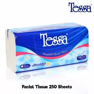 Tissue Tessa/ Tisu /Tessa Facial Tissue 250 sheet free gift