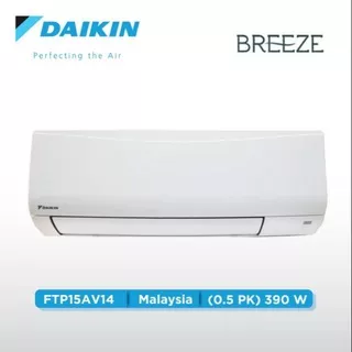 AC Daikin FTP15AV14 AC Split 1/2 PK Breeze Standard + PEMASANGAN