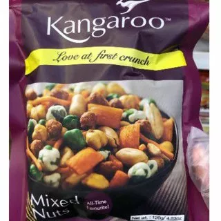 Kangaroo kacang MIX NUTS kacang peanuts campur 120gr