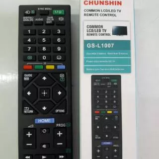Remote remot Chunshin GS-L 1007 untuk LCD/ LED  Sony