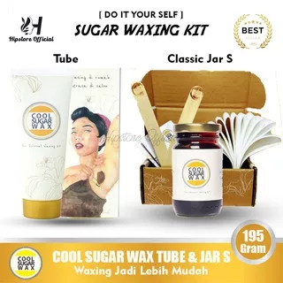 Cool Sugar Wax Original Waxing Kit Penghilang Pencabut Bulu Rambut Ketiak Ketek Kaki dan Kemaluan