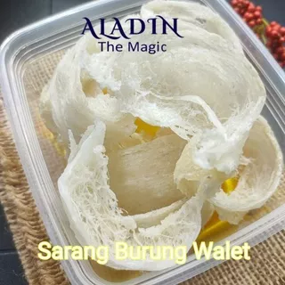 Sarang Burung Walet /Bird Nest 1 box 50gr (Bentuk mangkok utuh, bukan hancuran yang di cetak.