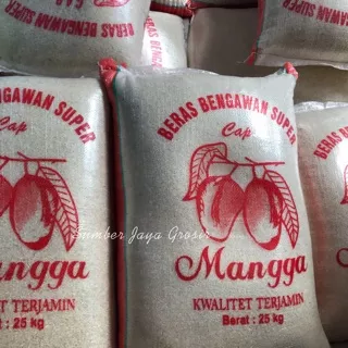 Beras cap Mangga 25 kg (enak dan punel) KHUSUS GO SEND