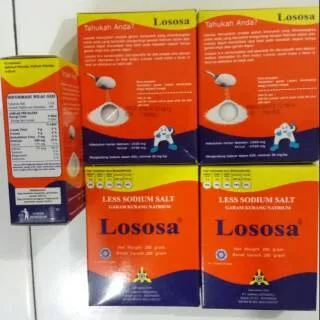 Garam Lososa 250gr/garam rendah natrium0