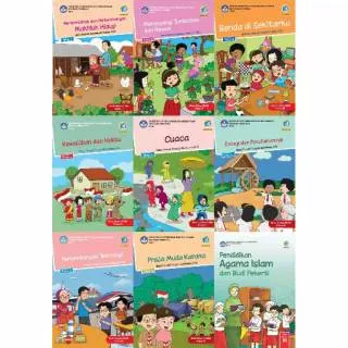 Buku Tematik SD Kelas 3 Tema 1,2,3,4,5,6,8, Agama islam Revisi 2018
