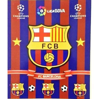 SELIMUT BONITA BARCELONA BLANKET KLUB BOLA SPANYOL LA LIGA FCB BARCA