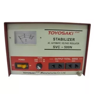 Stabilizer Toyosaki 500 watt / 500w SVC 500N