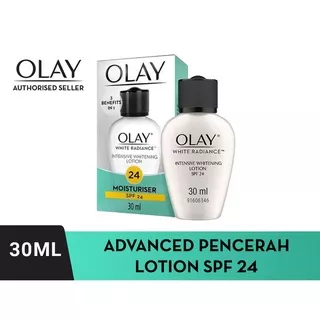 Olay White Radiance Advanced Pencerah Lotion SPF 24 Skincare 30 ml