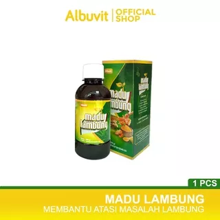 Albuvit - Madu Lambung Herbal Maag Asam Lambung Gerd Gangguan Pencernaan 280 gr