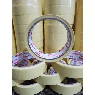 Lakban Kertas 12 mm / Kertas Lem 1 inch