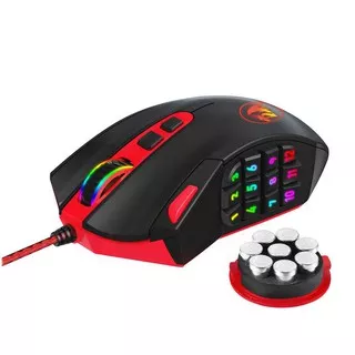 REDRAGON M901Perdition 24000DPI MMO Mouse LED RGB Wired Gaming Mouse